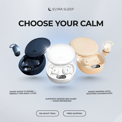 SnoozePods™ Pro - Bluetooth Sleepbuds | Buy 1 Get 1 FREE